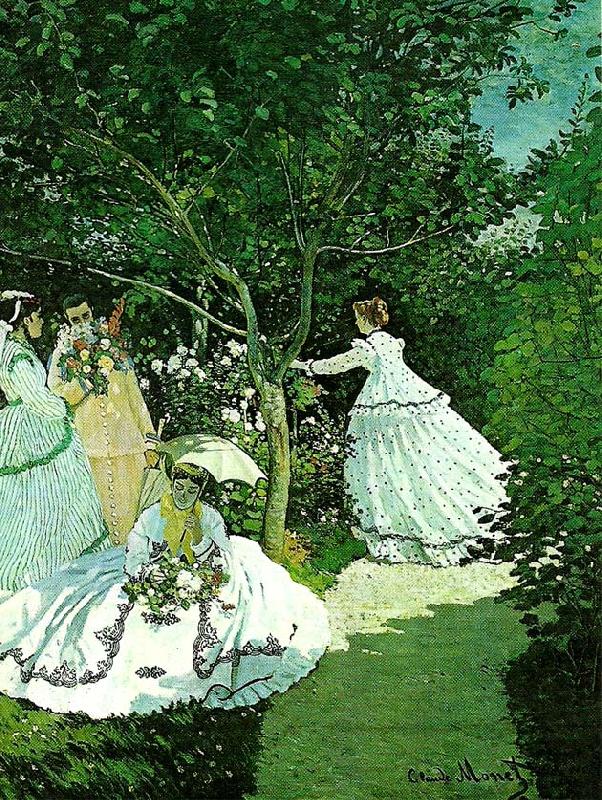 Claude Lorrain women in a garden France oil painting art